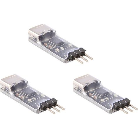 Kit de 3 pièces comprenant un accessoire de mise à niveau de télécommande USB pour contrôleurs de vitesse (ESC) AM32 et BLS32 pour crawlers, permettant de connecter les ESC à un ordinateur. (1/4)