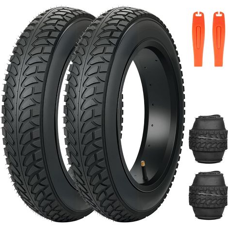 Pneu 16x3,0 pour vélo électrique et Fat Bike, 16 Pouces, 80-305, pour vélo électrique, Scooter électrique (1/5)