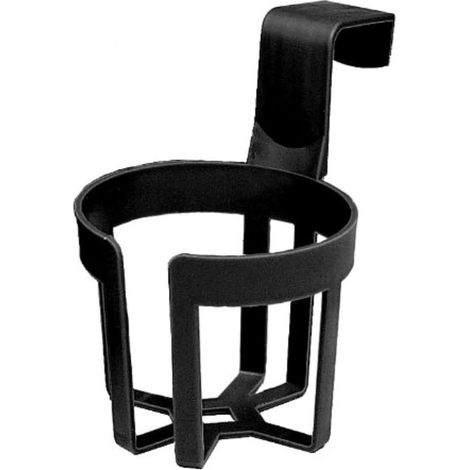 Porte-gobelet de voiture noir avec crochet de suspension, support pour bouteille et récipient de boisson, pour camion, fenêtre ou tableau de bord (1/5)