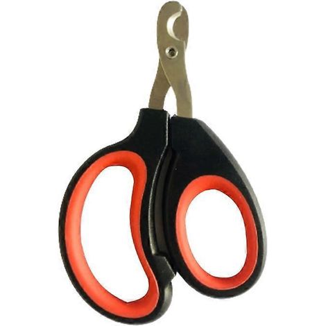 Coupe-ongles professionnel pour animaux de compagnie, lame en acier inoxydable, manche ergonomique, petit format (1/5)