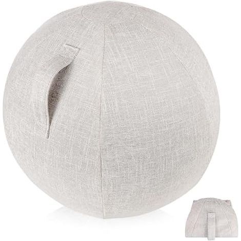 Cover Pour Ballon De Yoga - 21.6 Pouces - Anti-dérapant - Lavable - Pour Bureau Maison Salle De Sport - 1 Pièce