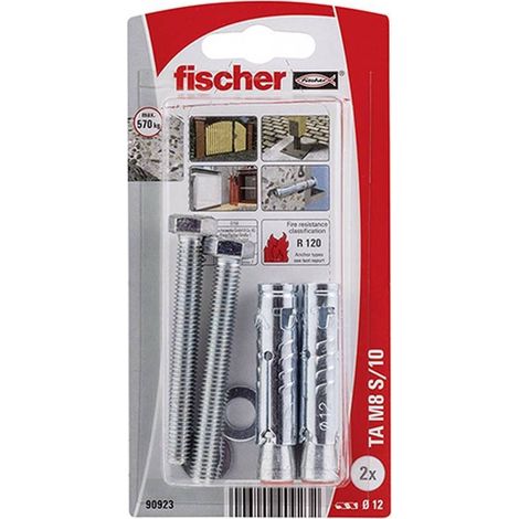 Fischer Taco Pesado Ta M8 Metal Blíster 2 piezas (1/3)