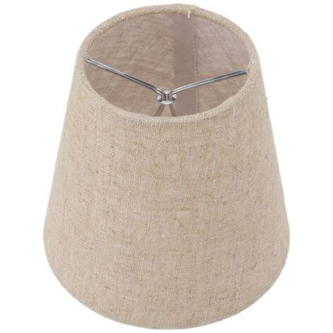 6Pcs Petite Abat-Jour en Lin avec Clip, Abat-Jour de Bougie pour Accessoires d'éclairage (1/4)