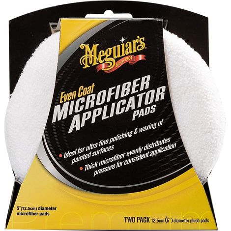 Tampon applicateur microfibre Meguiar's (1/3)