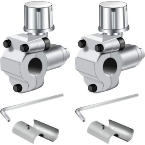 kits de vannes de perçage BPV-31, vannes de robinetterie pour réfrigérateur, compatibles avec les tubes de diamètre extérieur de 1/4 pouce, 5/16 pouce et 3/8 pouce pour les systèmes de chauffag (1/4)