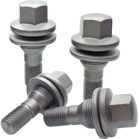 4 pièces M12 boulons de roue écrous pour citroën Peugeot vis de pneu 206 207 308 407 boulons de roue C2 C3 C4 C5 (1/4)