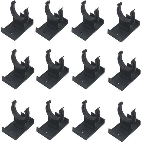 Juego de 12 clips para zócalos: clips de plástico para zócalos, clips de nivelación ajustables para muebles, clips para zócalos de cocina. (1/5)