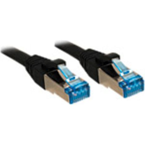 LINDY 47181 RJ45 Patchkabel CAT 6a S/FTP 5.00 m Schwarz 1 St.