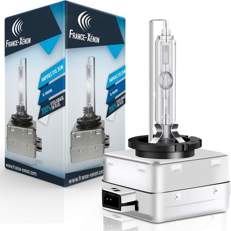 1 x Ampoule D1S 8000K FRANCE XENON - Garantie 4 ans - 35W - PK32d-2 (1/5)