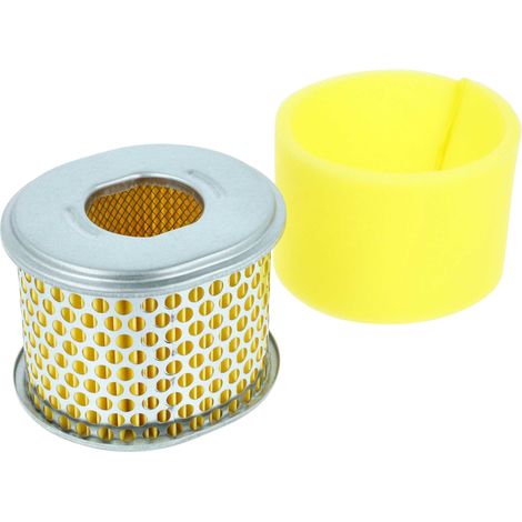 vhbw filtro compatibile con Honda GX390, GX340, GX270, GX240 tosaerba - 10,2 x 9 x 7,7 cm