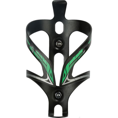 Verstellbarer Flaschenhalter aus Aluminiumlegierung für Mountainbikes und Rennräder, grüne Farbe, ideal für Ausflüge ins Grüne. (1/5)