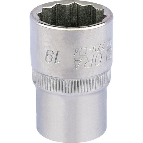 19mm 1/2-Inch Drive Bi-Hexagon Socket for Elora and Draper Tools (Model 24640) (1/5)