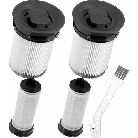 FENOPLASTICA2 cartouches filtrantes pour aspirateur Miele TriFlex HX1, remplacement, filtre lavable, pour aspirateur sans fil, filtres lavables (1/4)