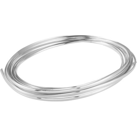 Moulure chromée pour portière de voiture - Protection anti-rayures - Argenté - 20FT (1/5)