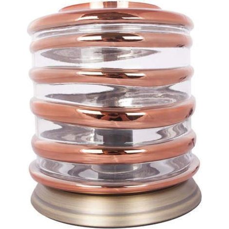 Lampe de salon aladin I - Champagne, cuivre (1/4)