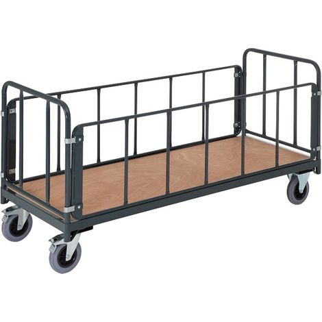 PROVOST - Chariot de manutention à 4 côtés tubulaires - Capacité 500 kg