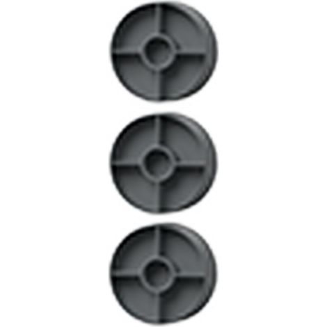 Wolf Blinddeckel DN 75 für D-Box Flexi, 3er Set