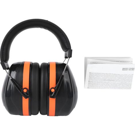Noise Proof Earmuff, Double Lining Head Ear Defender Noise Canceling Industrial Hearing Protection (1/5)