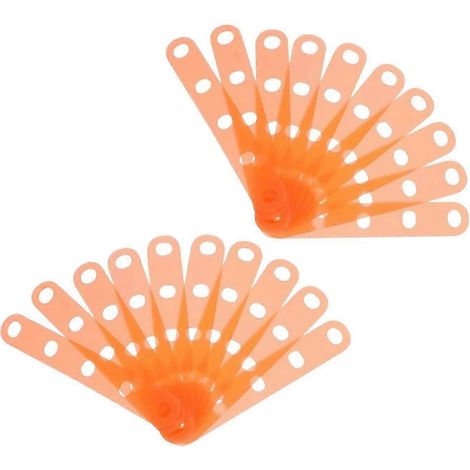 20 élastiques pour permanente, compatibles avec les fers à friser à froid. (1/5)