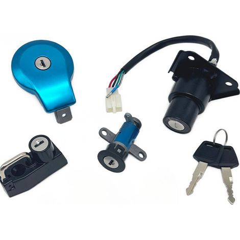 XV250 anti-theft kit, Tianwang Taizi 250QJ250-H, XV125 ignition switch, fuel tank cap, five anti-theft devices (1/4)