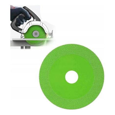 Lame diamantée Virella 125 mm pour une coupe précise du verre, du grès et du carrelage (1/5)