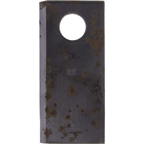 Mähmesser rechts 106x48x4 mm Bohrung Durchmesser 19 mm geeignet für Niemeyer NIEMEYER 570444 (1/3)