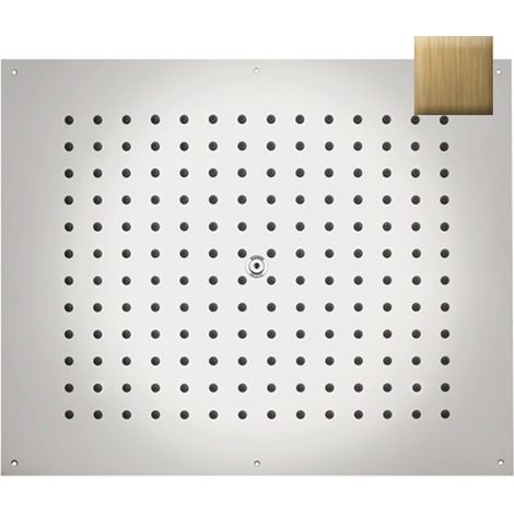 Kit plafond de douche rectangulaire bronze Dream Flat - Bossini H383910022
