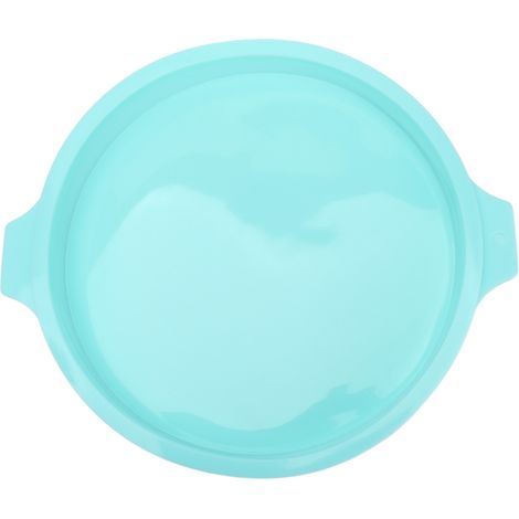 Moule à Gâteau en Silicone Réutilisable Bleu, Rond pour Pâtisserie et Boulangerie (1/5)