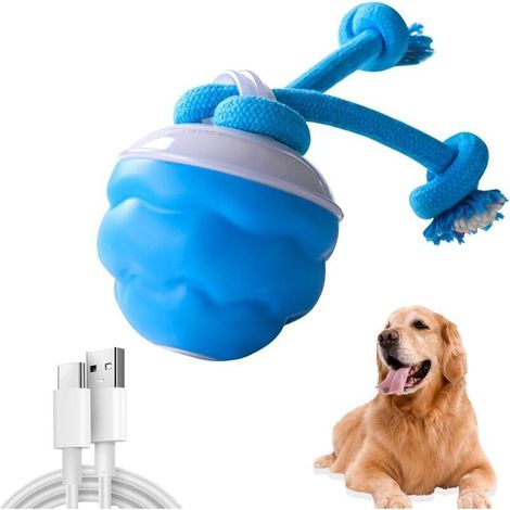 Juguete interactivo para perros, pelota interactiva para cachorros, juegos móviles para gatos, juegos recargables para cachorros, tres modos de juego para perros, indestructible para gatitos y cachorr