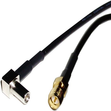 BeMatik - Câble RG-174RF 20cm (MS-147-C-LP-Macho/rSMA-Hembra) (1/3)