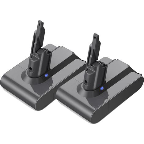 Batterie de remplacement, haute capacité, compatible avec la série V7, 2pc 4000mah (1/2)