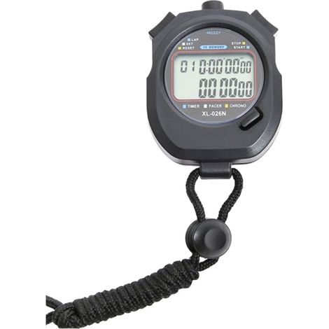 Compteur Numérique Électronique LCD, Étanche, Chronomètre De Sport Portable, Chronomètre D'entraînement De Sport en Plein Air (1/4)