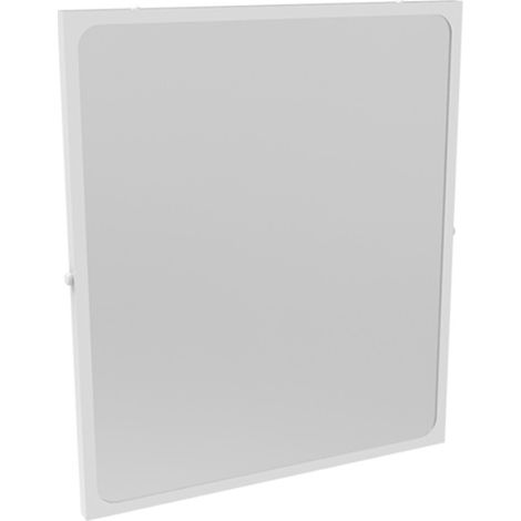 Specchio fisso da 60X70 cm bianco (1/3)