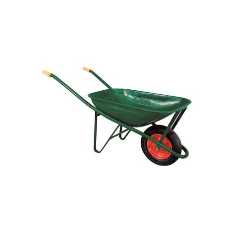CARRIOLA PER EDILIZIA CON VASCA VERDE SMONTATA LT.75  vasca verde vernic. smontata lt.70 spessore 6/10    BPA