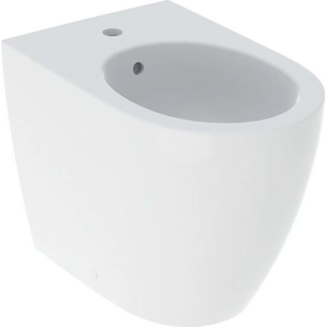 Bidet freistehendes wandbündiges 35x56 cm weiß glänzend - Geberit Icon