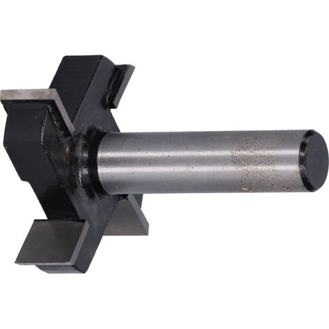 Fraise à T 4 dents, grande diamètre, outil de défonceuse pour gravure, accessoire machine (1/5)