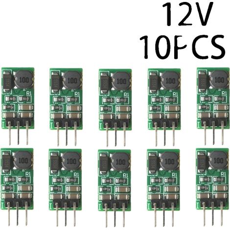 DC-DC Step-Down Wandler-Modul, einstellbare Spannung, 1A Ausgang, 12V 10PCS (1/2)