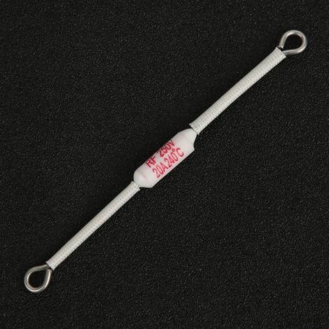 10 Stück Keramiksicherungen, elektrisches Zubehör, Industrieteile, Verdrahtungsklemmenblock, 250 V, 20 A, 90 mm, 240 °C (1/5)