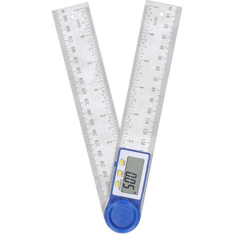 Digitaler Winkelmesser, Lineal, Messgerät mit Digitalanzeige, Goniometer, Multifunktions-Winkelmesser