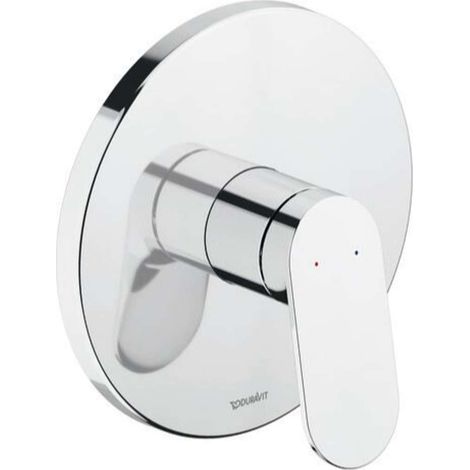 Duravit Wave Einhebel-Brausemischer Unterputz, 1 Verbraucher, (1/2)