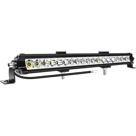 Barra luminosa a LED, alta luminosità, struttura resistente, 1 x 20 pollici 60W wireless (1/2)