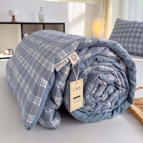 2/1 Personnes Couvre Lit Matelassée Matelassé Dessus De Lit Bedding Doux Microfiber Couvre-lit Couverture De Lit Climatisation Couette Parure De Lit Jeté De Lit - Réversible Imprimé En Moderne ( Color (1/5)