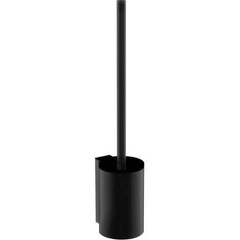 emco aura Ensemble de brosse pour WC, modèle mural, noir mat, (1/4)