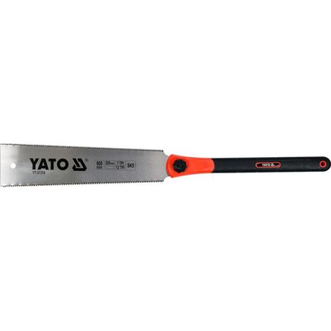Yato YT-31310 sega giapponese 32 cm Nero, rosso, acciaio inox