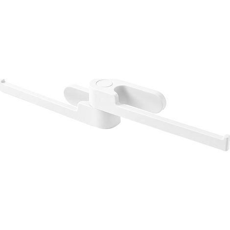 [Porte-bagages rotatif] [Porte-serviette pliable sans perçage, imperméable ABS, capacité 80g, blanc] (1/5)