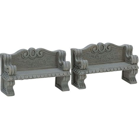 Stone Bench Set of 2 Art.-Nr. 74612