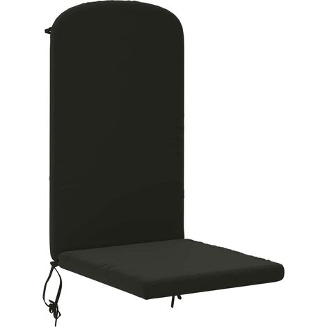 Sun Lounger Cushion GEMERT 100% Polyester Black 47 x 131 x 5 cm vidaXL (1/5)