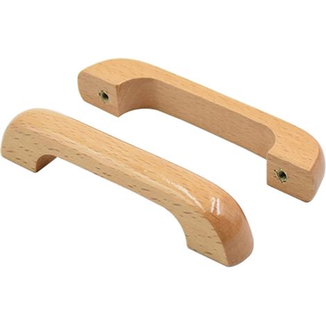 Poignées de meubles, 6 tiroir en bois, vintage pour meubles (1/5)