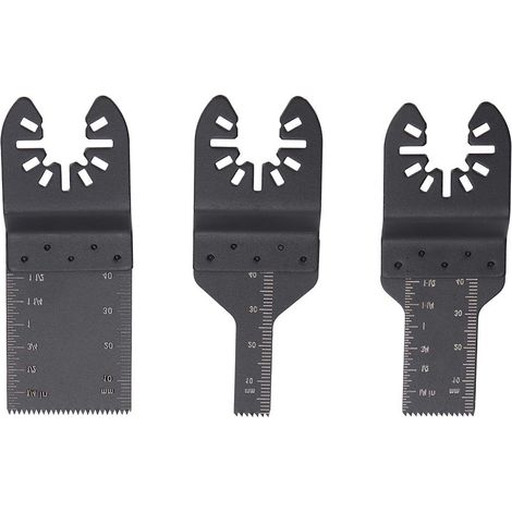 3pcs Lame de Scie Universel Multifonctionnel Outil Oscillants pour Couper Métal Bois Plastique 10mm 20mm 34mm,A (1/5)
