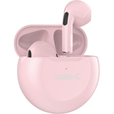 Fones de ouvido Bluetooth, bateria com duração de 4 horas/qualidade de som sem perdas - rosa